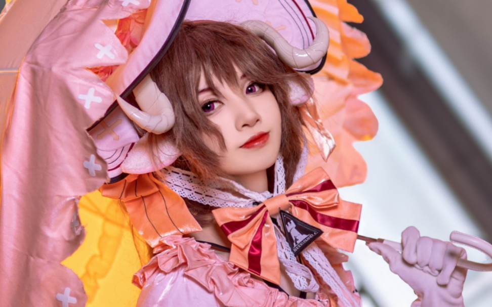 【明日方舟/艾雅法拉cos】"前辈,庆典就要开始啦~"