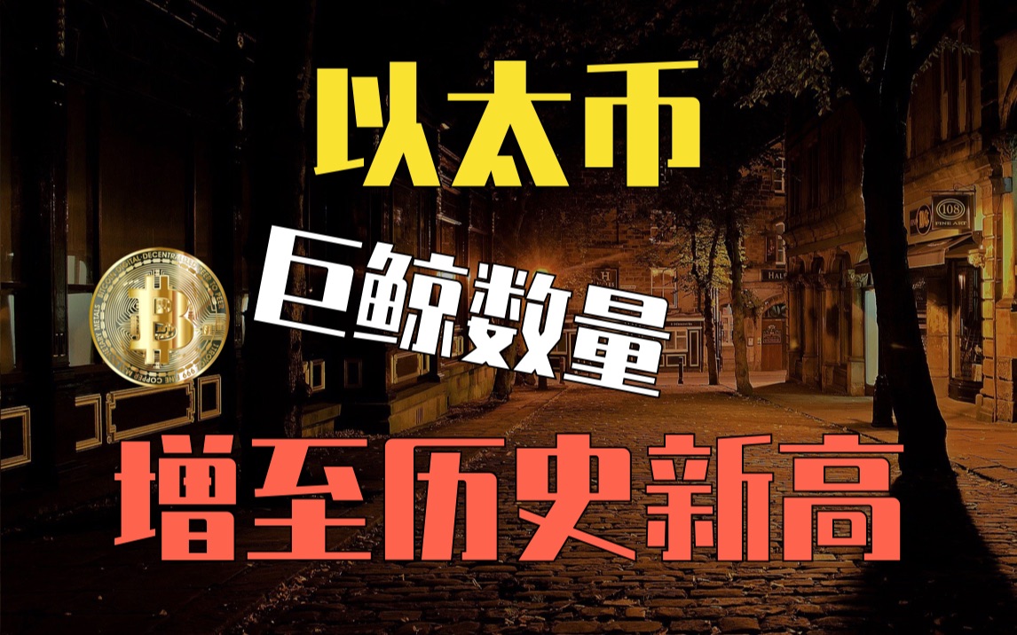 以太币巨鲸数量增至历史新高! 区块链每日新闻 20210421哔哩哔哩bilibili