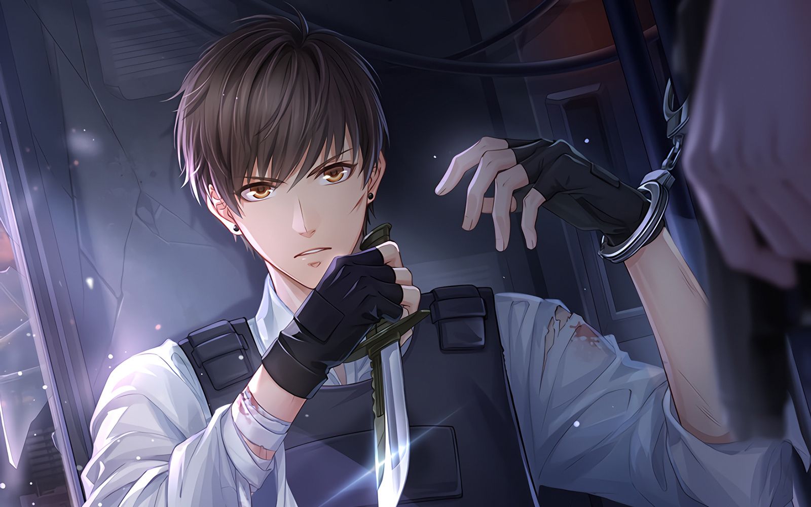 恋与制作人白起搞事业的时候最帅了