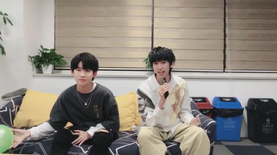 【林墨】190906 #明星生日汇# 余沐阳生日直播 (已调整画面方向)_哔哩