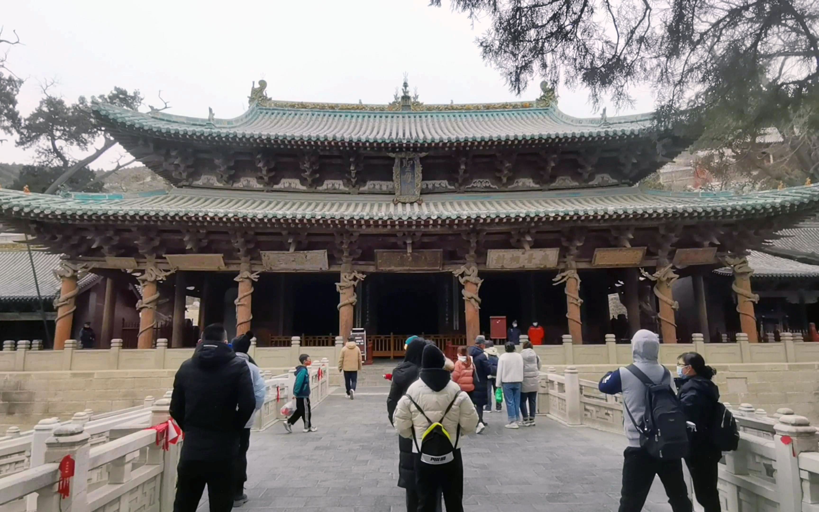 [图]山西太原的旅游名片，晋祠，里面有很多数百上千年的古建筑和古树