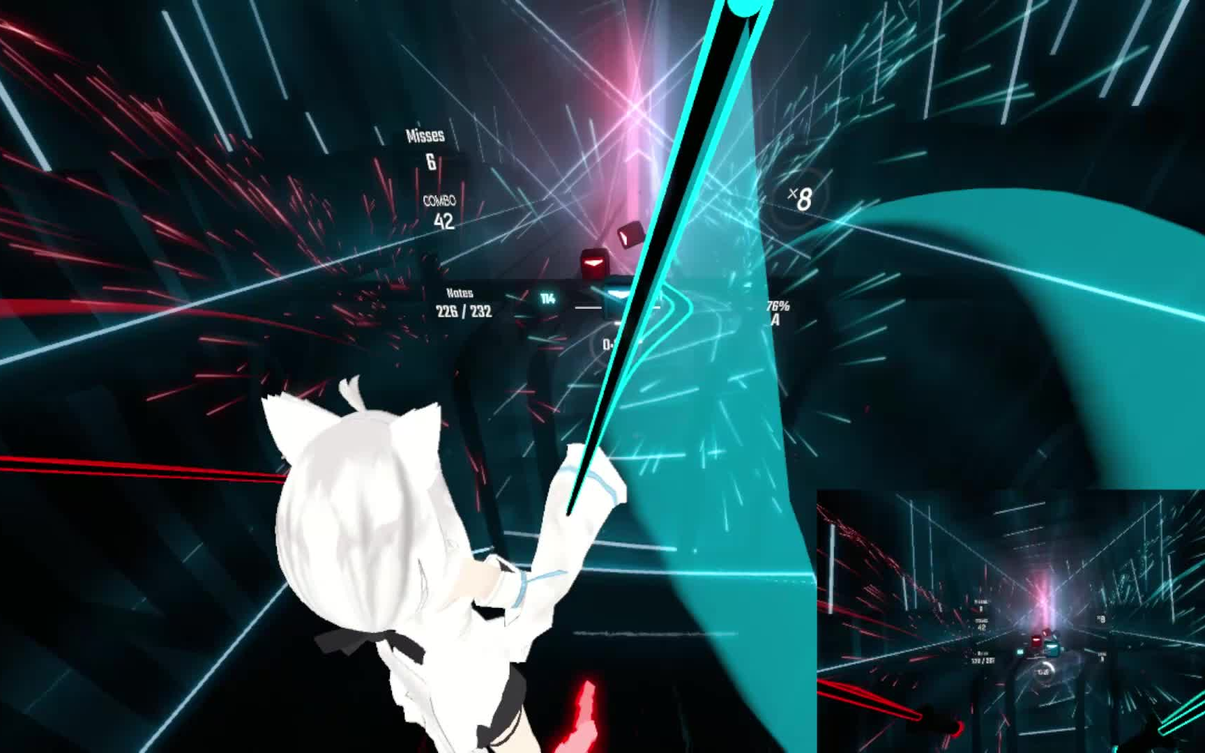 【beat saber】ace for aces肌肉記憶的威力.