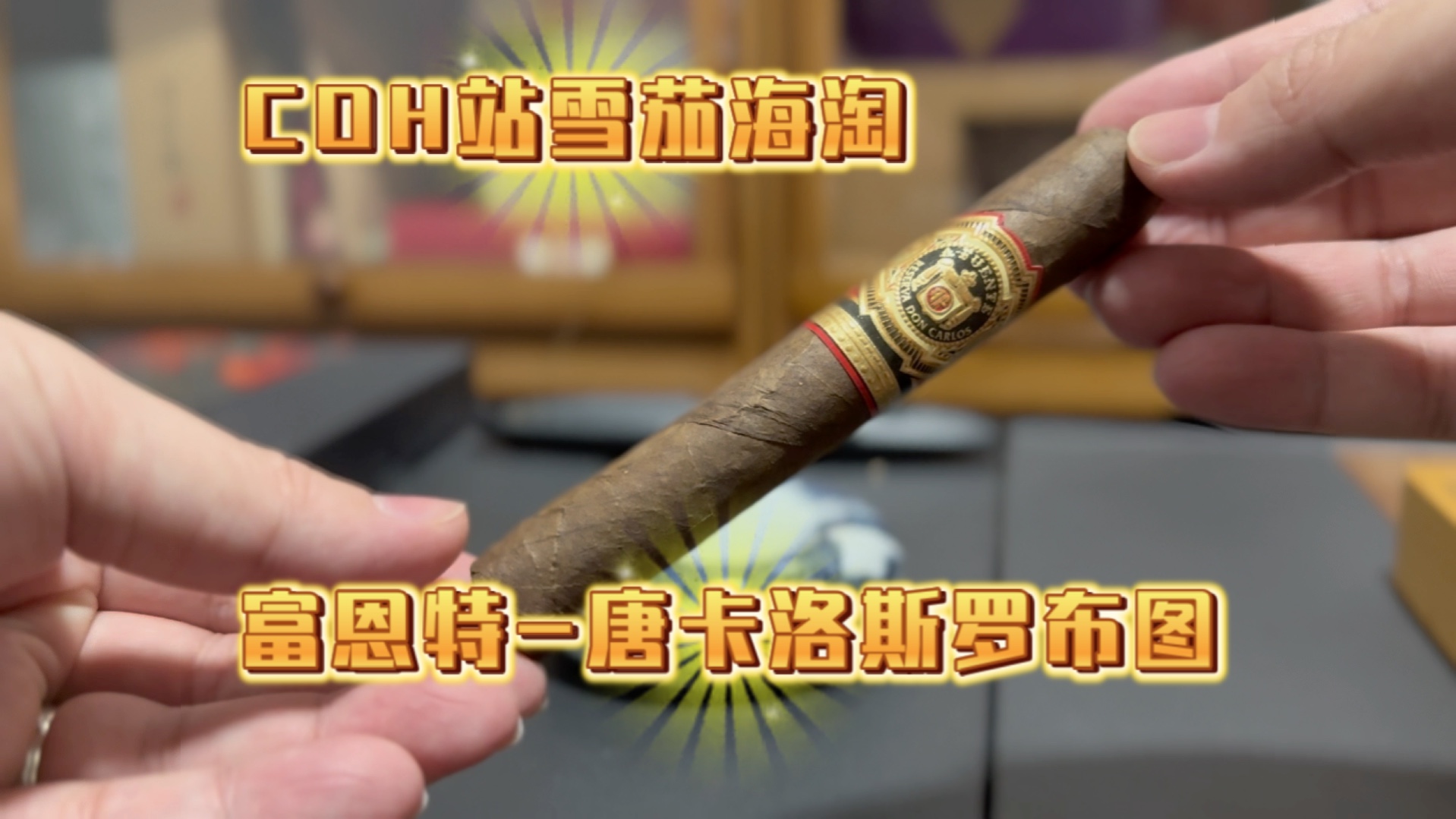 非古雪茄之阿图罗富恩特唐卡洛斯罗布图(Arturo Fuente  Don Carlos Robusto),来自香港雪茄海淘网站的非古拼盘哔哩哔哩bilibili