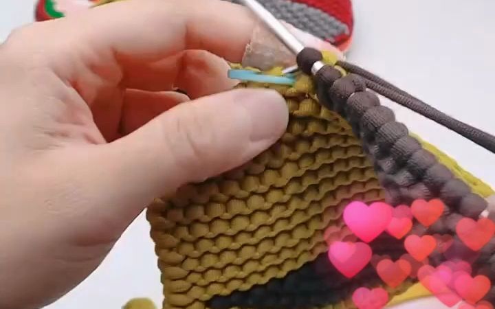 巧手女工编织坊布条线拖鞋视频教程手工 diy