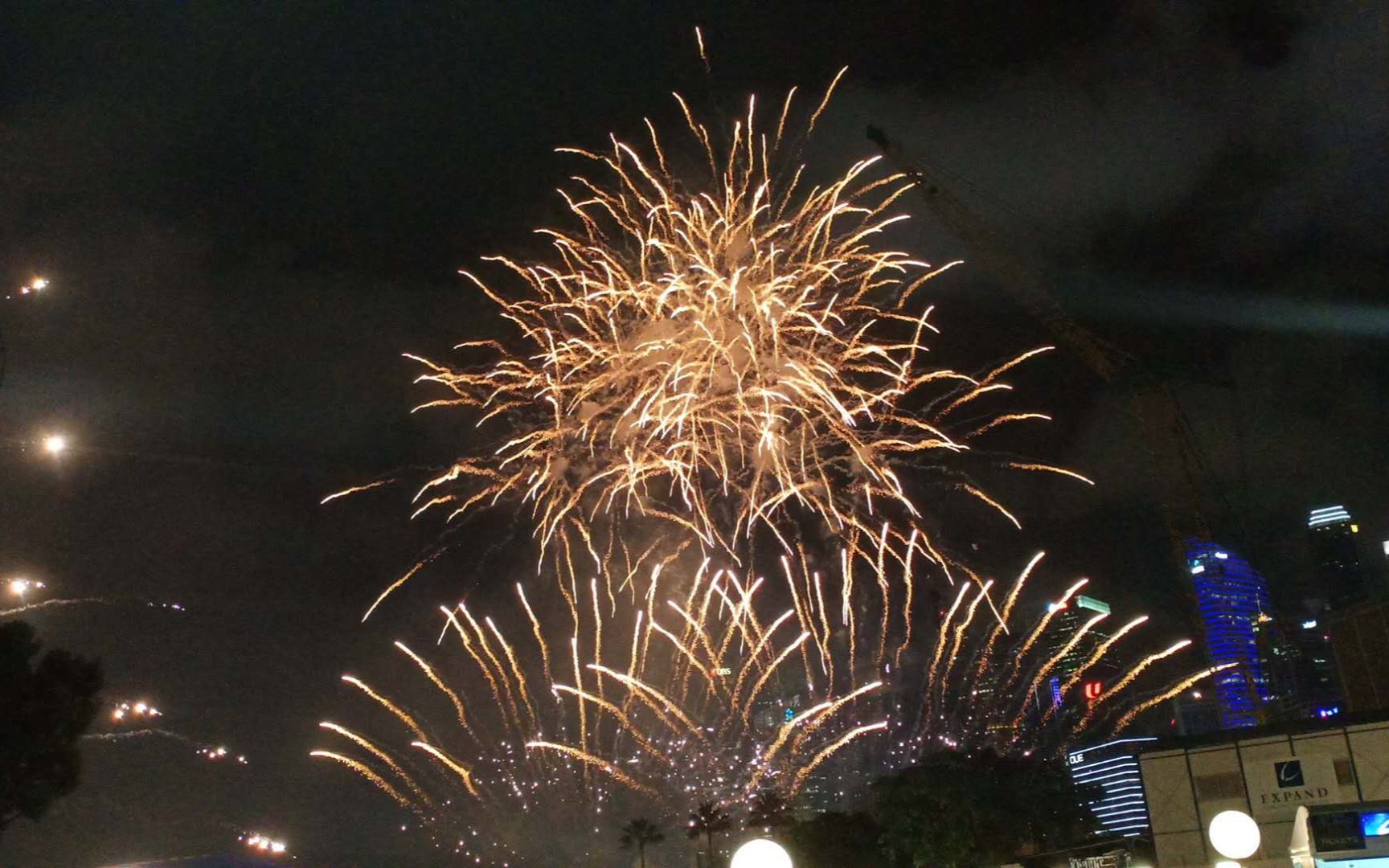 2020新加坡跨年烟花全程,自摄非1080画质慎入