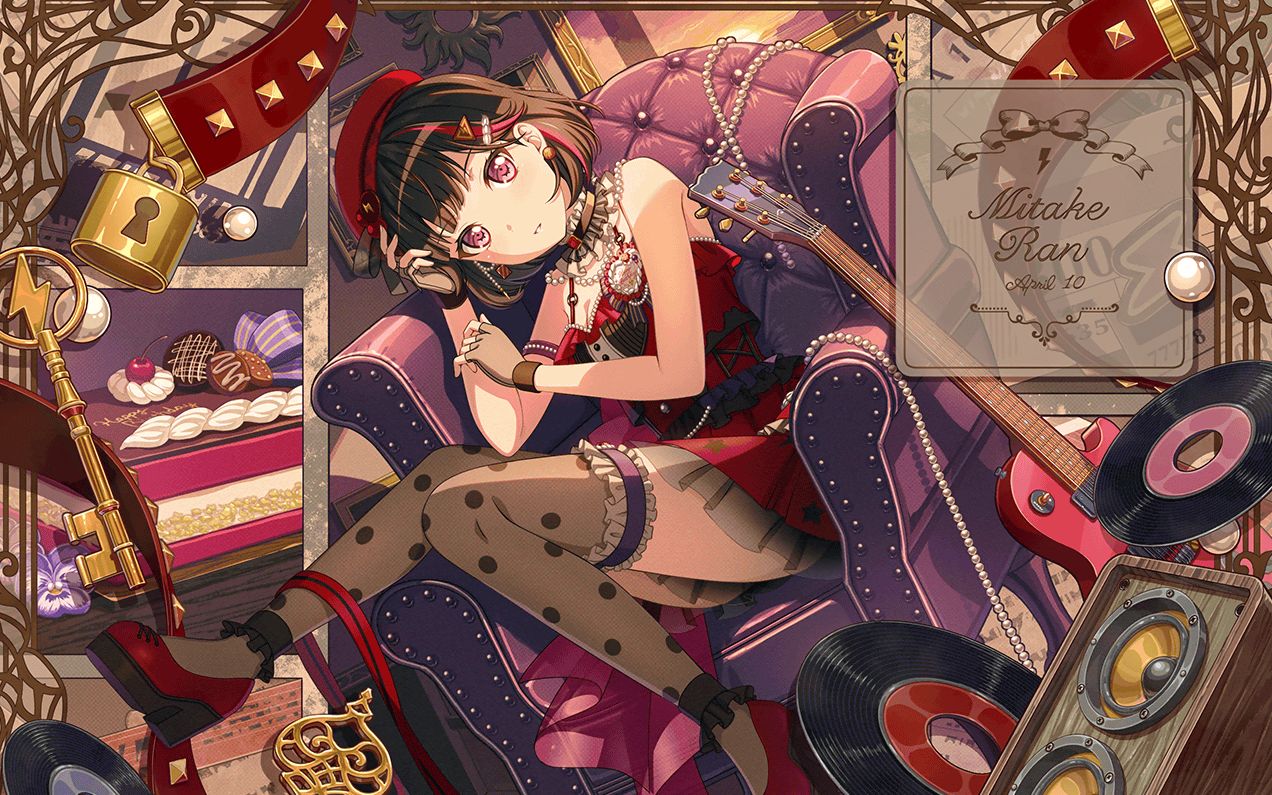 【bangdream】「中字」美竹兰(cv:佐仓绫音)生日祝福语音_少女乐团