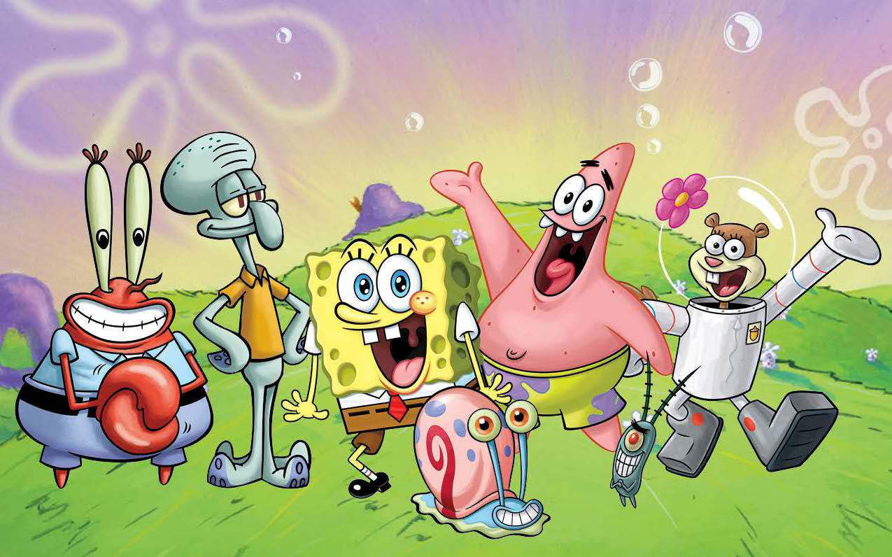 【海绵宝宝】我们一起用麻辣鸡的moment 4 life当bgm去抓水母吧_哔哩