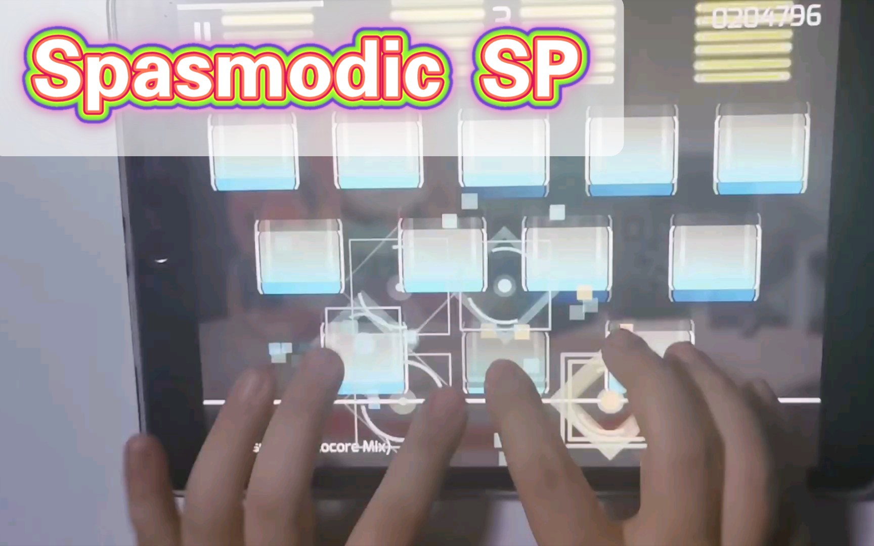 phigros愚人节谱面spasmodichaocoremixsp瞎糊85w