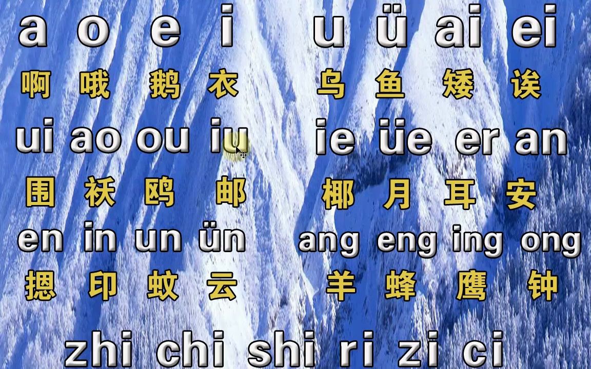 汉语拼音字母表拼打字?成人自学拼音字母,零基础入门教程