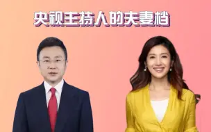 Video herunterladen: 央视主持人的夫妻档，康辉刘雅洁基因无人继承，原来他们都是夫妻