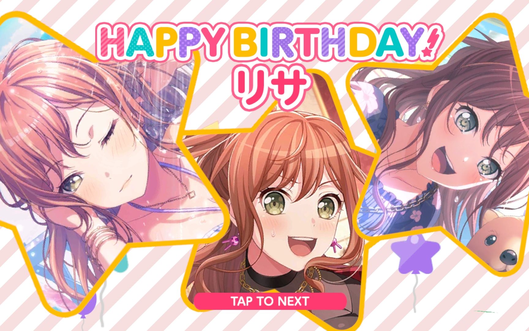 【bang dream】日服今井莉莎生日语音
