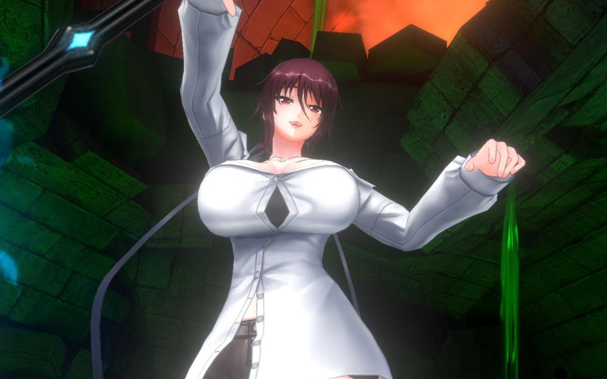 对魔忍丝滑60帧新时装不知火姐姐不用大招单挑7关boss