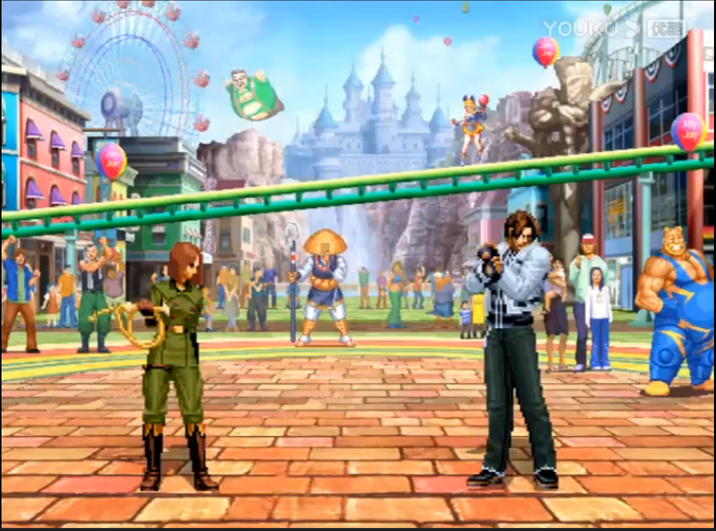 拳皇高手女玩家【韩雅莫】qq版02um薇璞 爆踩 真男人【最水大宇宙力量