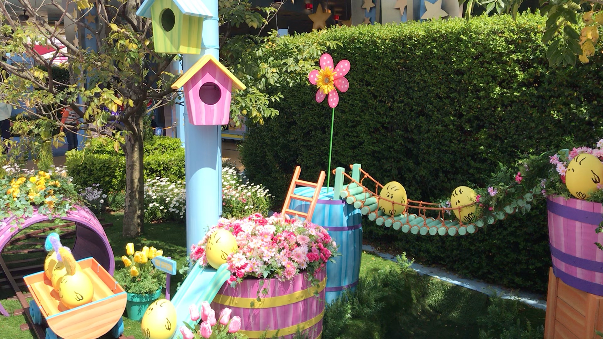 大阪环球影城usj wonderland园区 复活节装扮