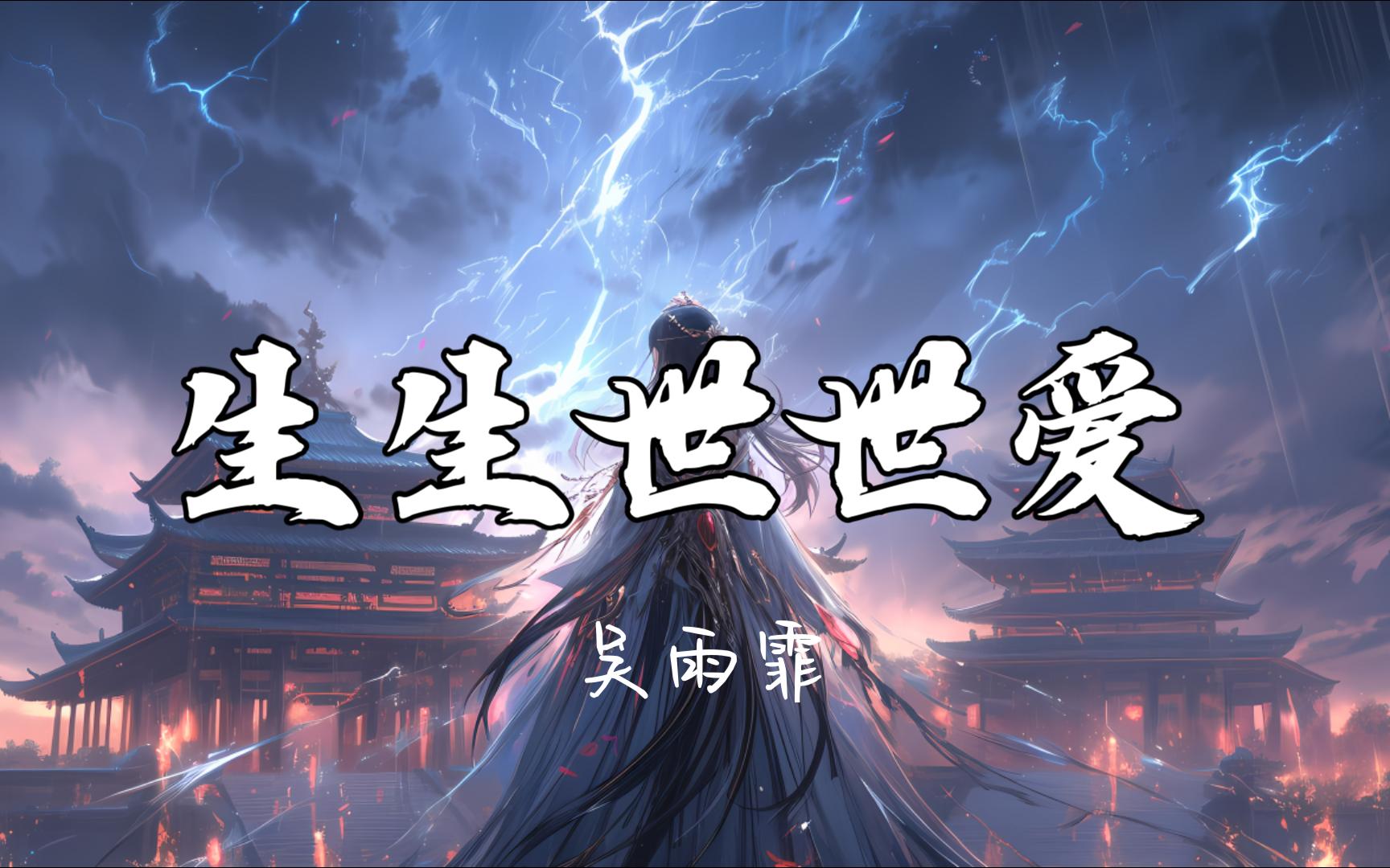【无损音质】生生世世爱--吴雨霏「前奏一响,爷青回」