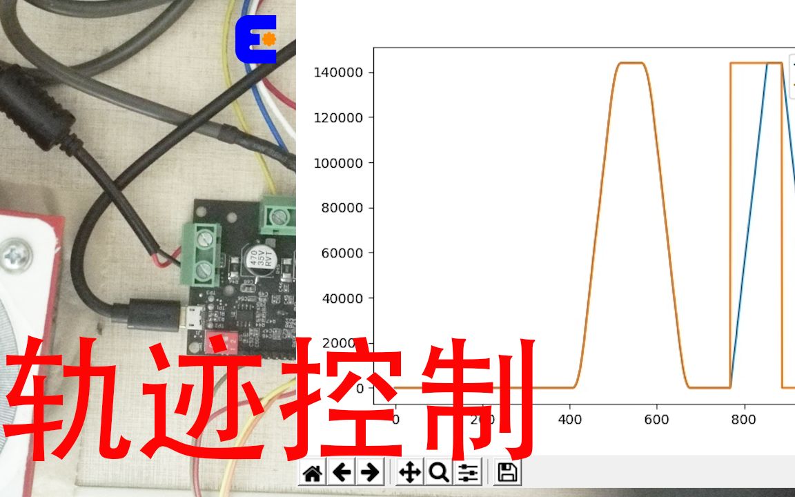 (5 轨迹控制)ODrive odrivetool BLDC Motor servo open source 开源伺服 无刷电机 闭环控制哔哩哔哩bilibili