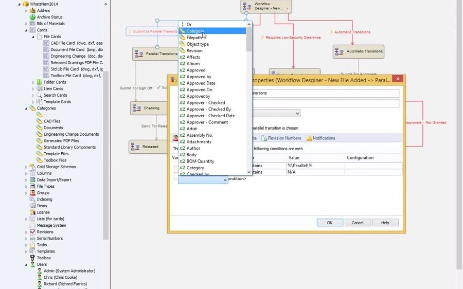 SolidWorks PDM管理教程  流程管理配置哔哩哔哩bilibili