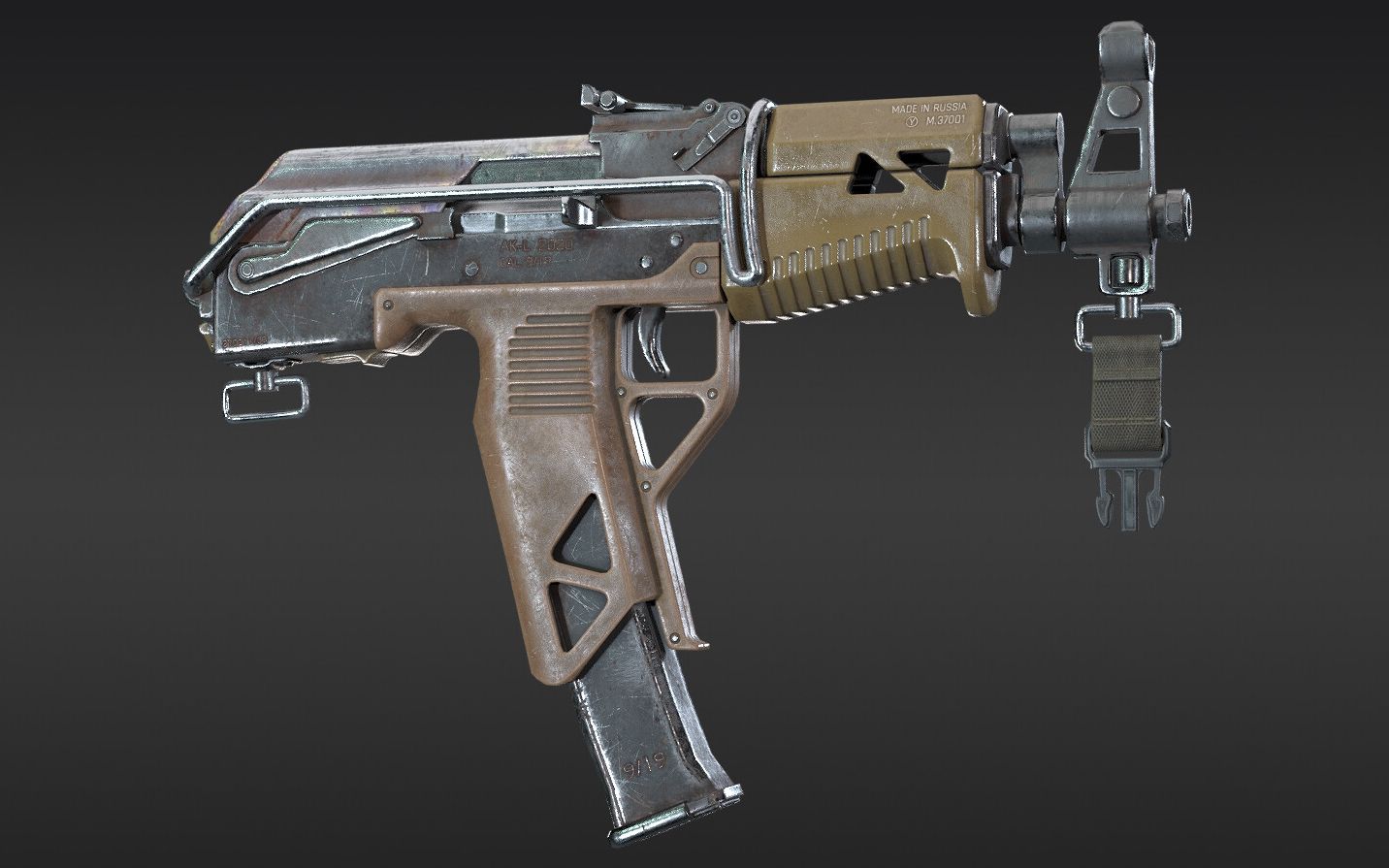 【3dmax零基础】手把手教萌新制作一把枪,新手入门武器模型3d建模