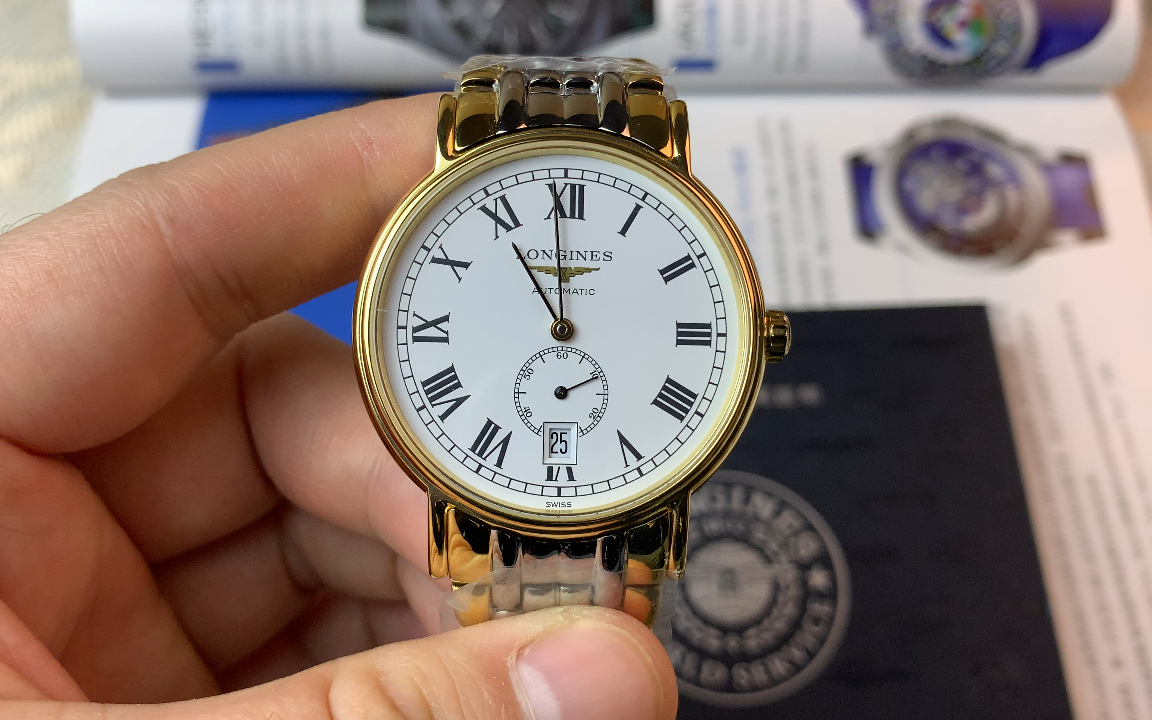 浪琴瑰丽805小三针机械腕表～优雅亲民具有性价比的小三针手表