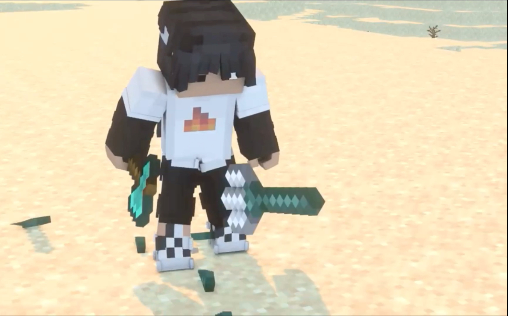 Minecraft Randon Item VS 2 Hunters Animation哔哩哔哩bilibili