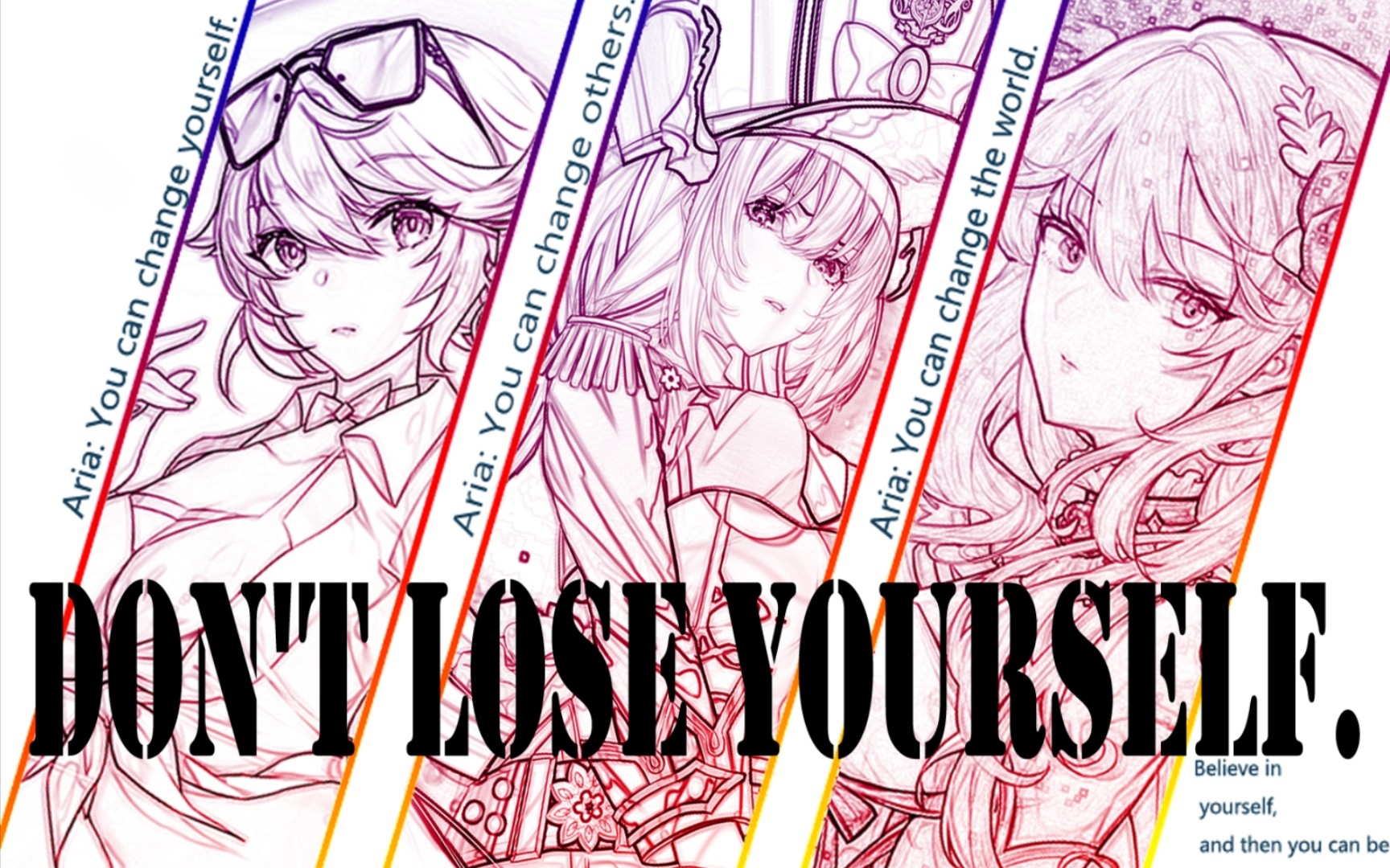 [图]【300大作战/艾露】DON'T LOSE YOURSELF.