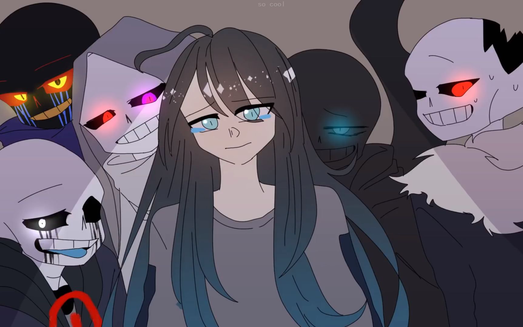 【undertale动画】当人类遇到一堆邪骨头?