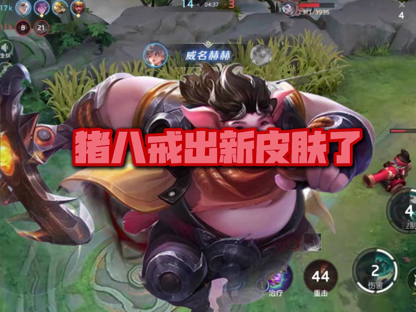 猪八戒的新皮肤