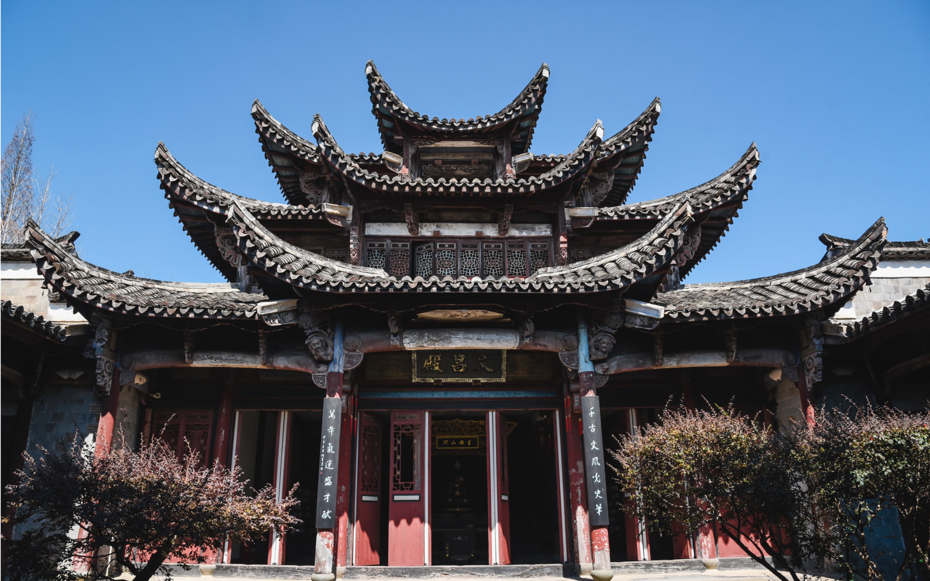古建的魅力:衢州廿八都古镇的文昌阁,美的令人惊心