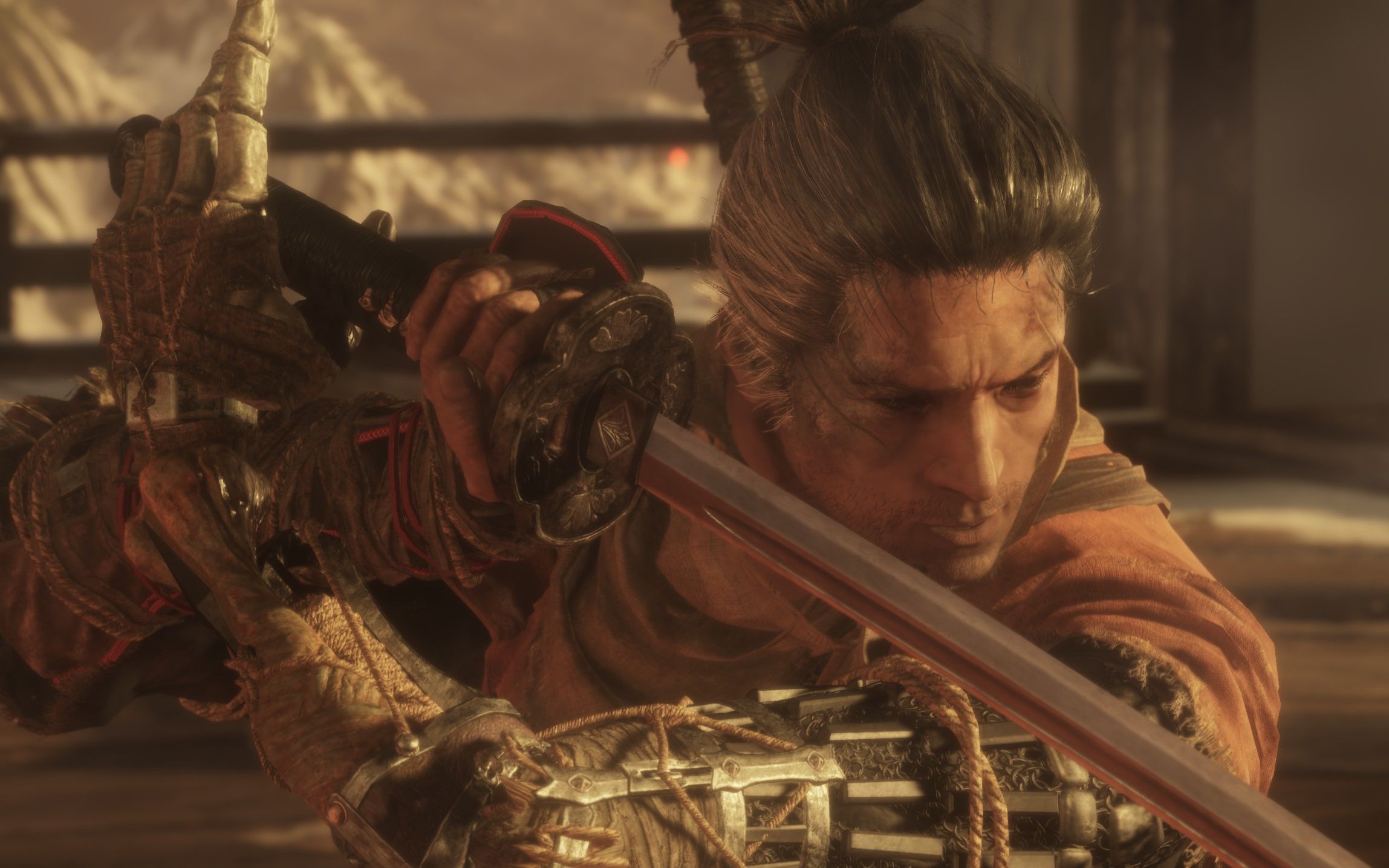 【只狼】四周目敲钟 护符 三年前枪足之正长基本无伤_哔哩哔哩 (゜-゜