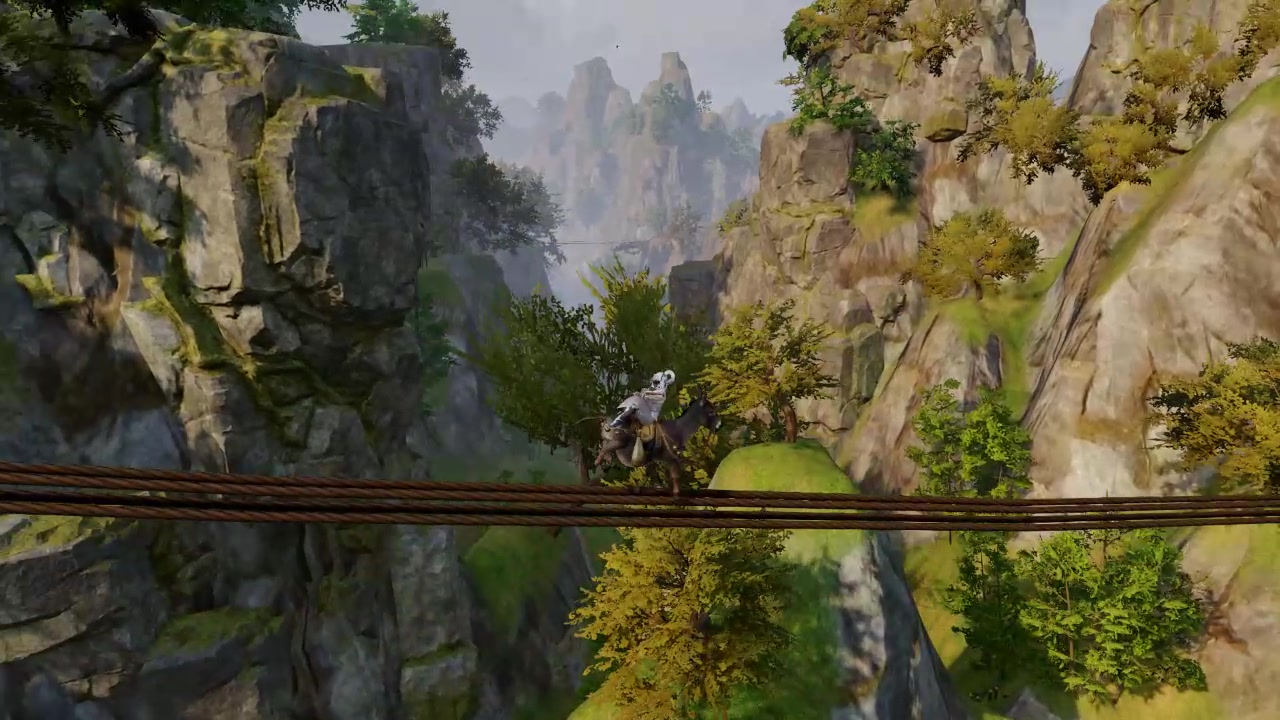 剑网3鬼才pvx第一话一个南屏山骑驴倒走钢丝的男人