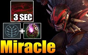 Miracle [血魔]3s血之祭祀+6s沉默!领先对面大哥1万经济!然而... Dota 2哔哩哔哩bilibili