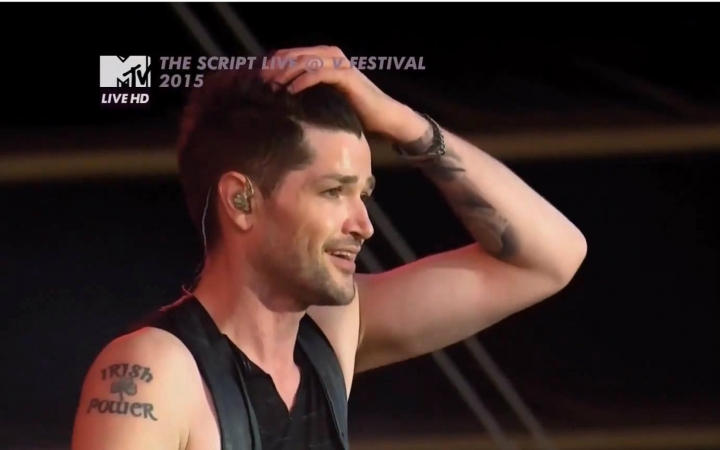 [图]【The Script】Breakeven MTV Live V FESTIVAL 2015