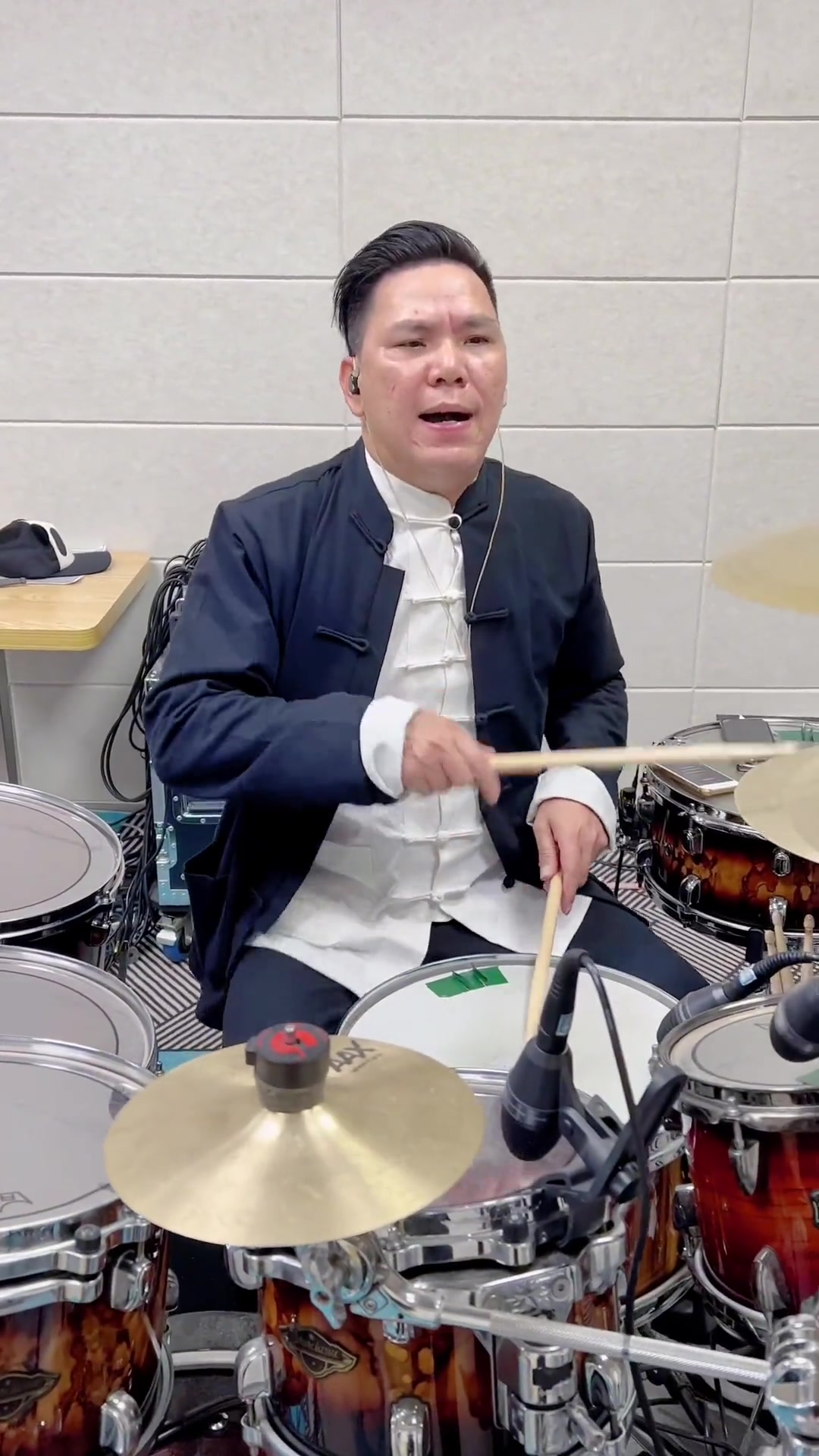 热血沸腾激情澎湃的陈真主题曲架子鼓陈真大号是中华dou小助手