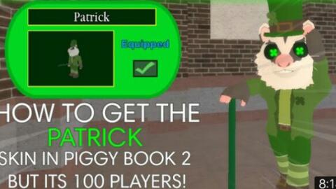 How to get BAREN in PIGGY BOOK 2 BUT IT'S 100 PLAYERS! - Roblox 