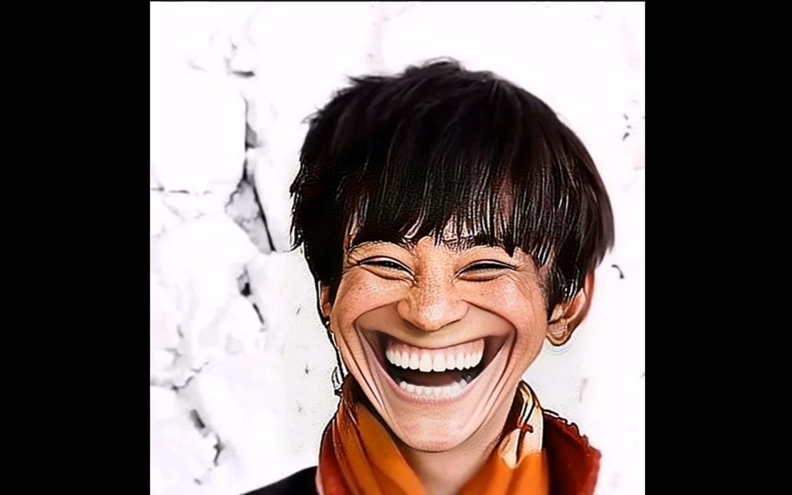 当丁真遇到笑脸特效