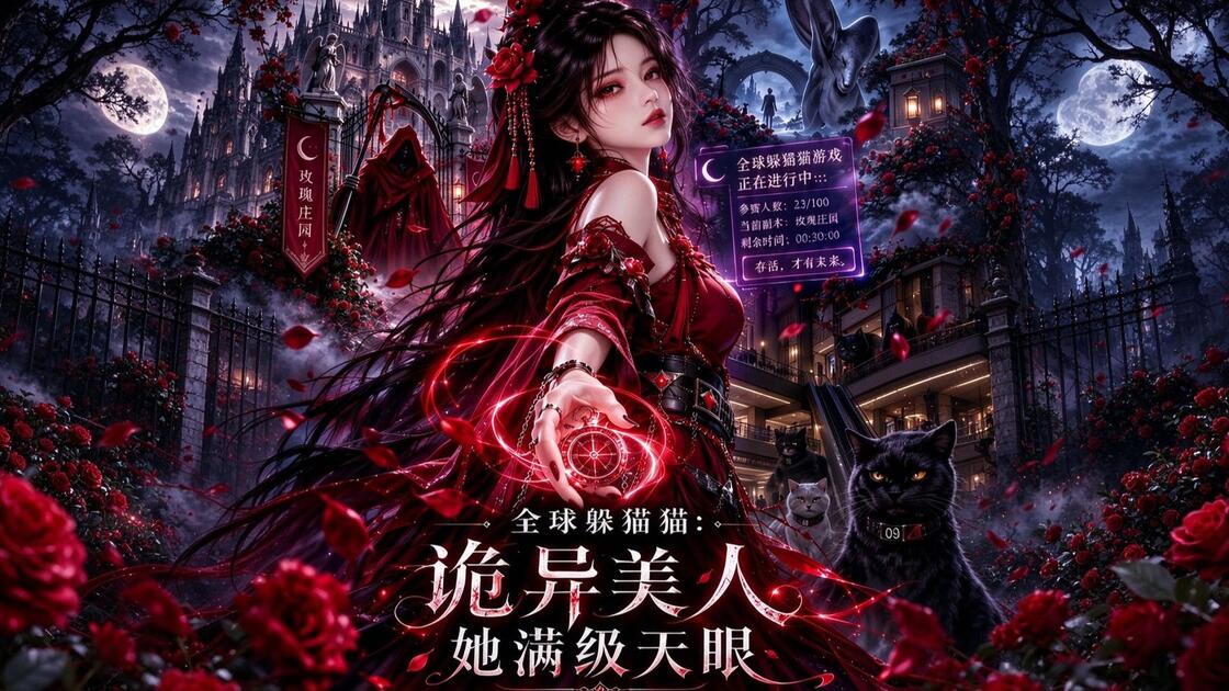 短剧.全球躲猫猫:诡异美人她满级天眼(129集)
