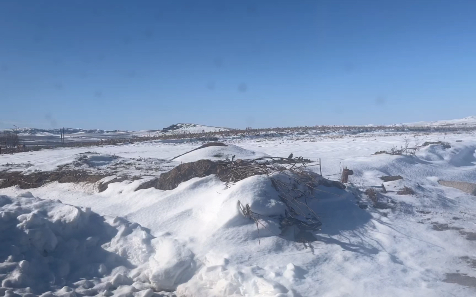 把今年的遗憾埋进冬天的雪里,等到来年长出新的期待…… 内蒙古的冬天