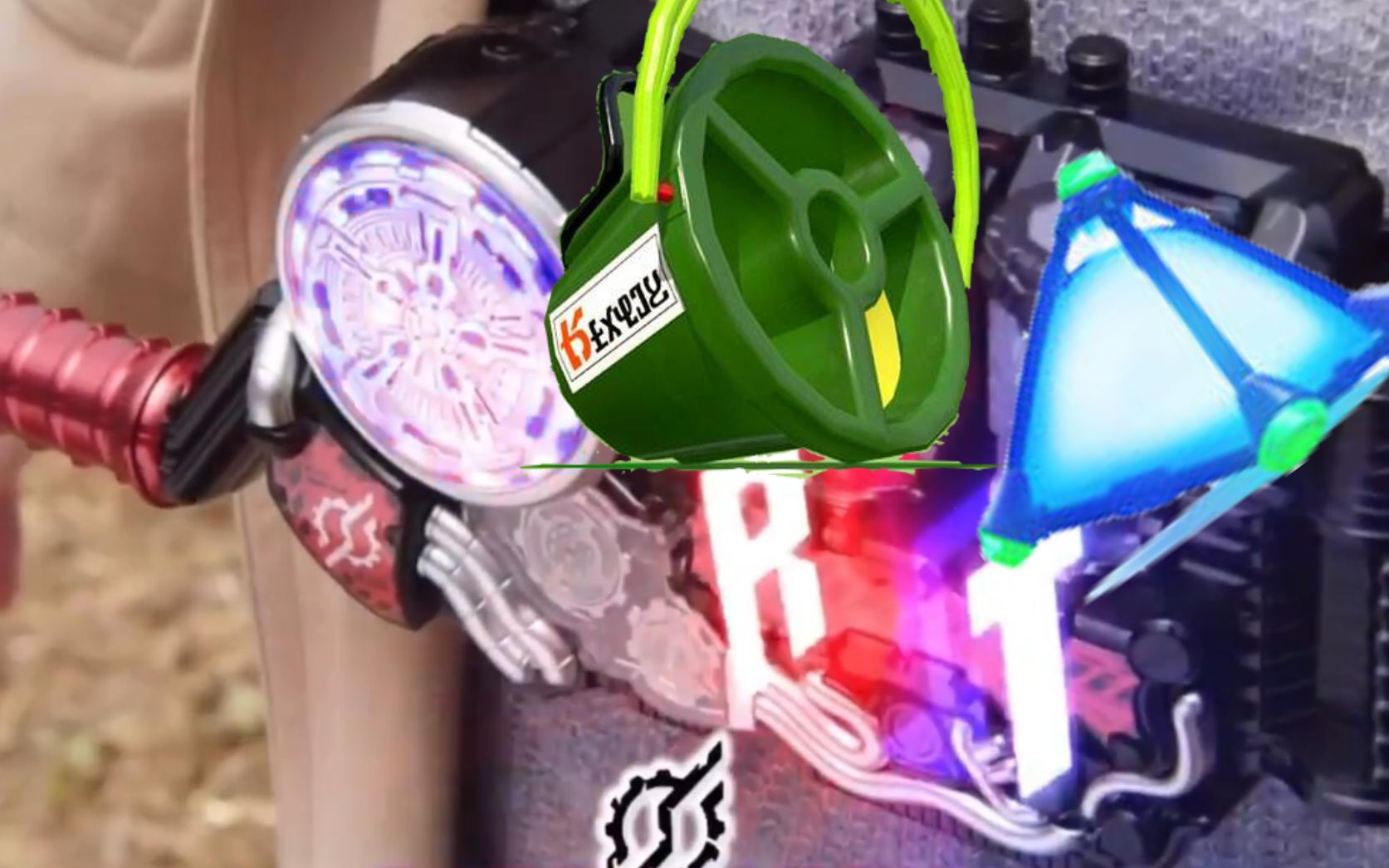 【splatoon2】三角雷&绿桶 best match!(茄子语音使用)