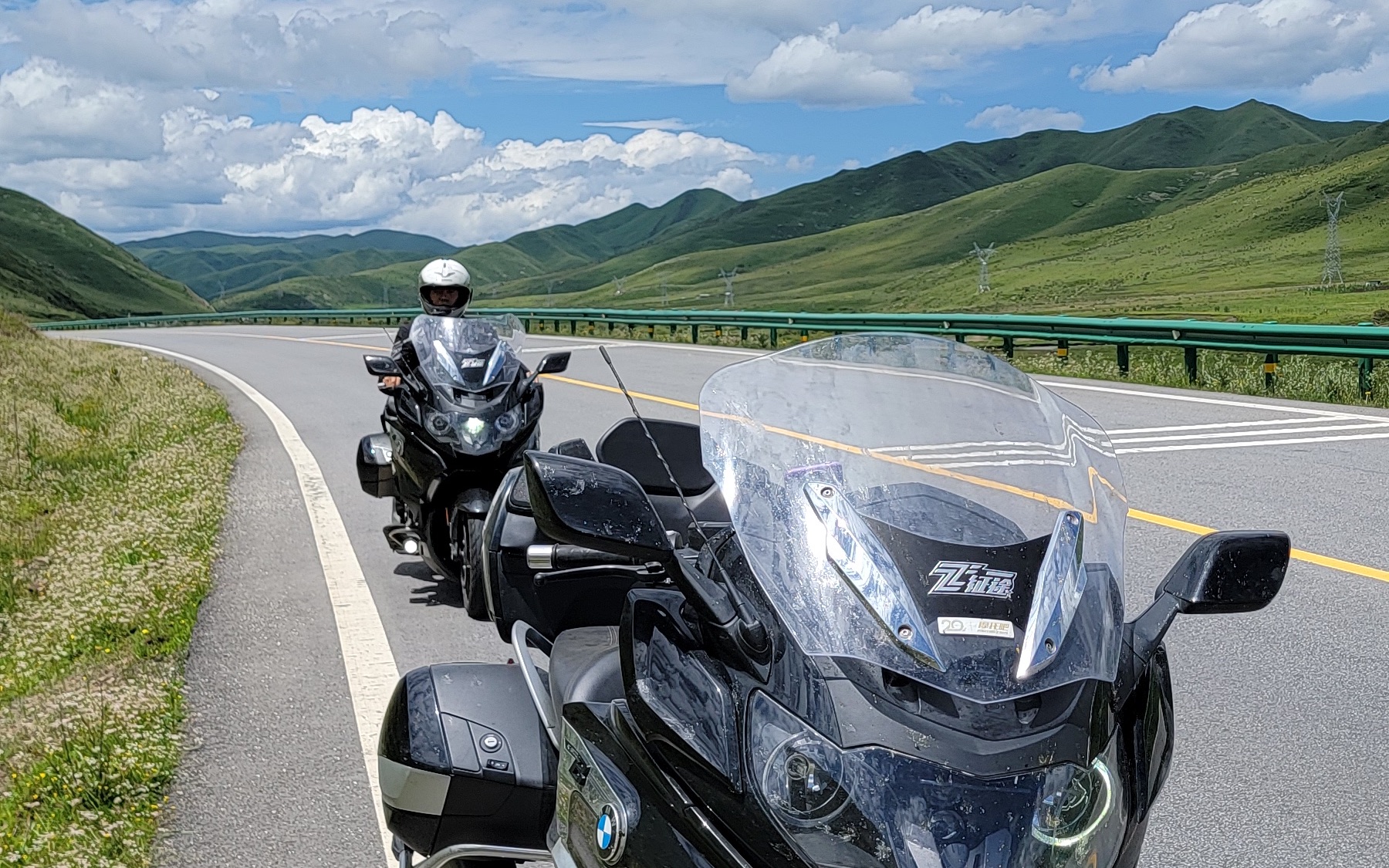 宝马k1600b摩旅川西甘南小环线扎尕那九寨沟精美路线