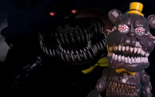 Скачать видео: 麦克法兰fnaf mcfarlane 玩具熊的五夜后宫:梦魇开箱视频