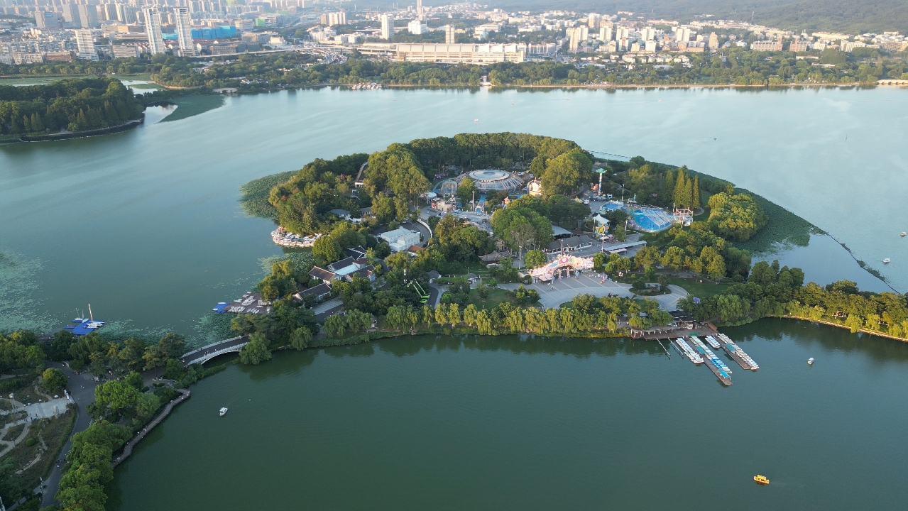 mini3pro 航拍 南京玄武湖