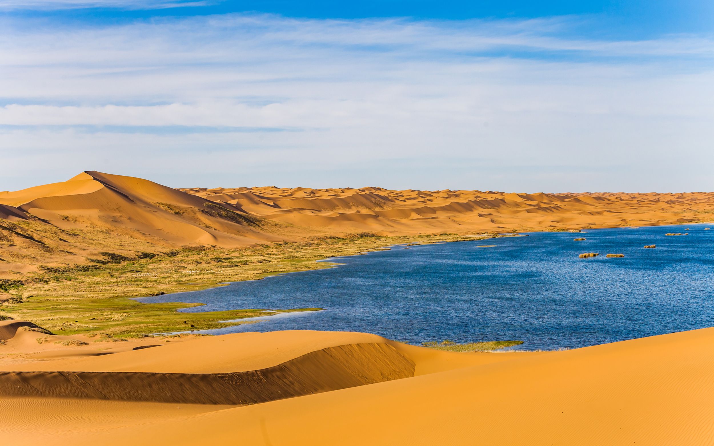 巴丹吉林沙漠风景_哔哩哔哩_bilibili