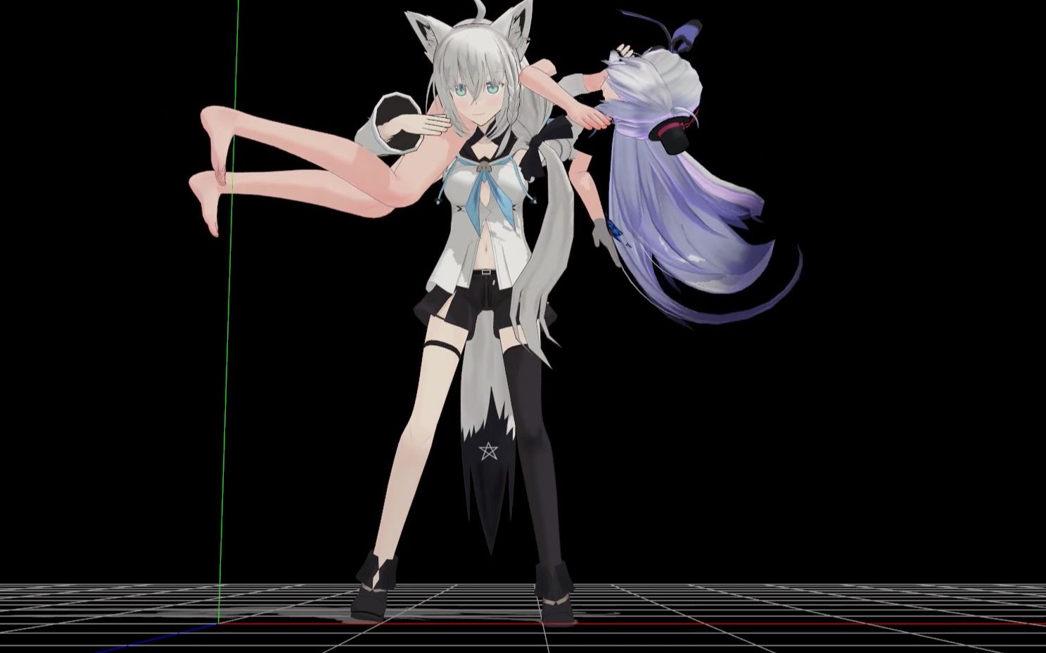 mmd的摔跤技术——gts,go to sleep 永久沉睡