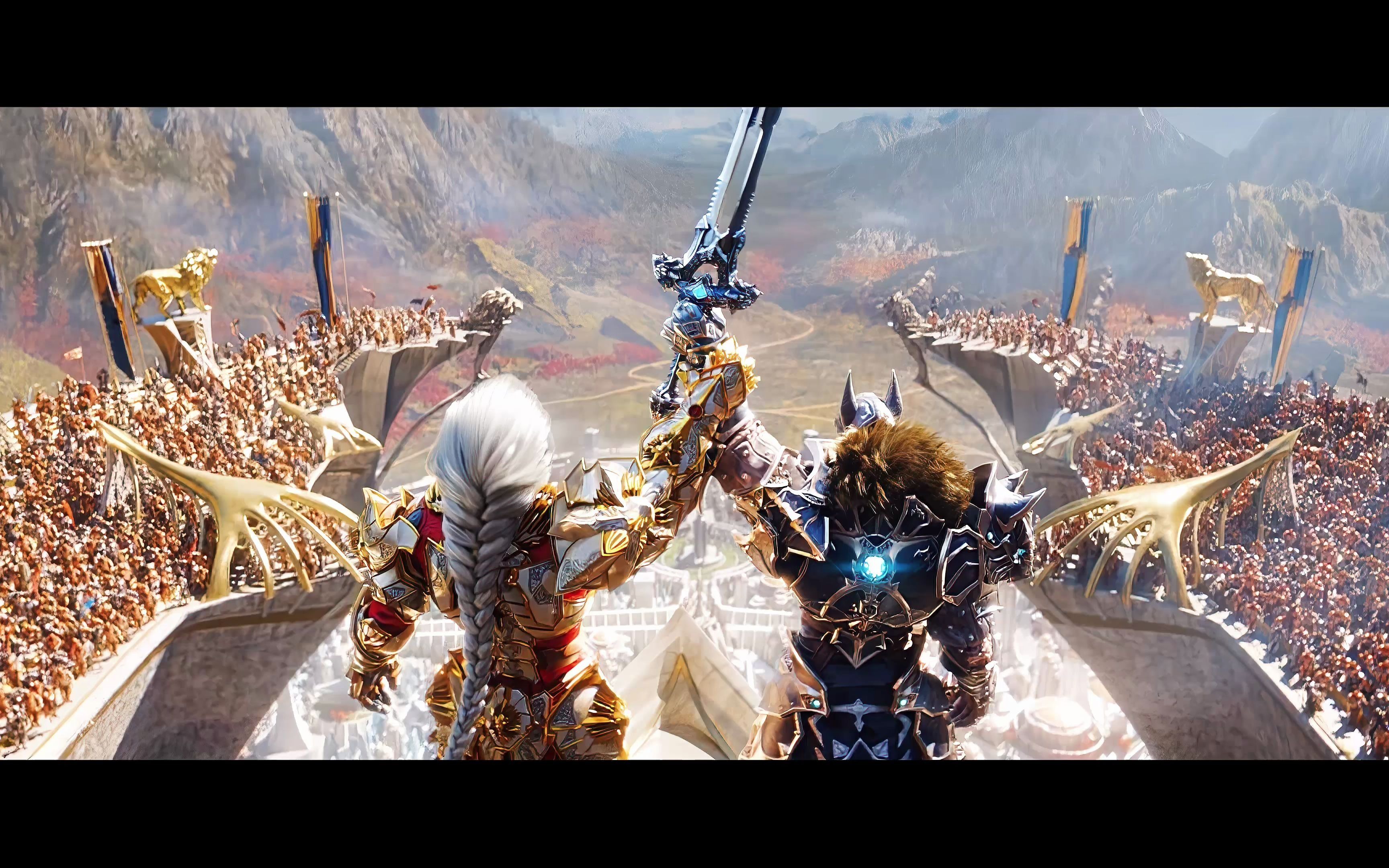 《4k重置》神之陨落 cg动画 hd