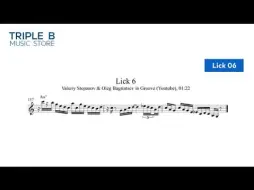 Download Video: 【Funk乐句】10 Funk Licks in One Chord