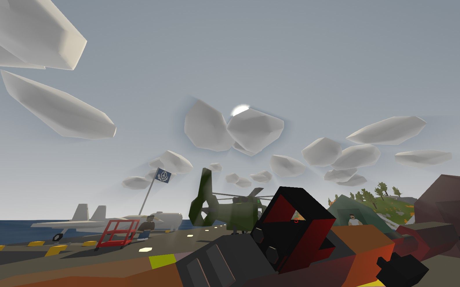 【俄罗斯困难生存|unturned|#7】航母主线|寻找戒指|剿灭火焰boss