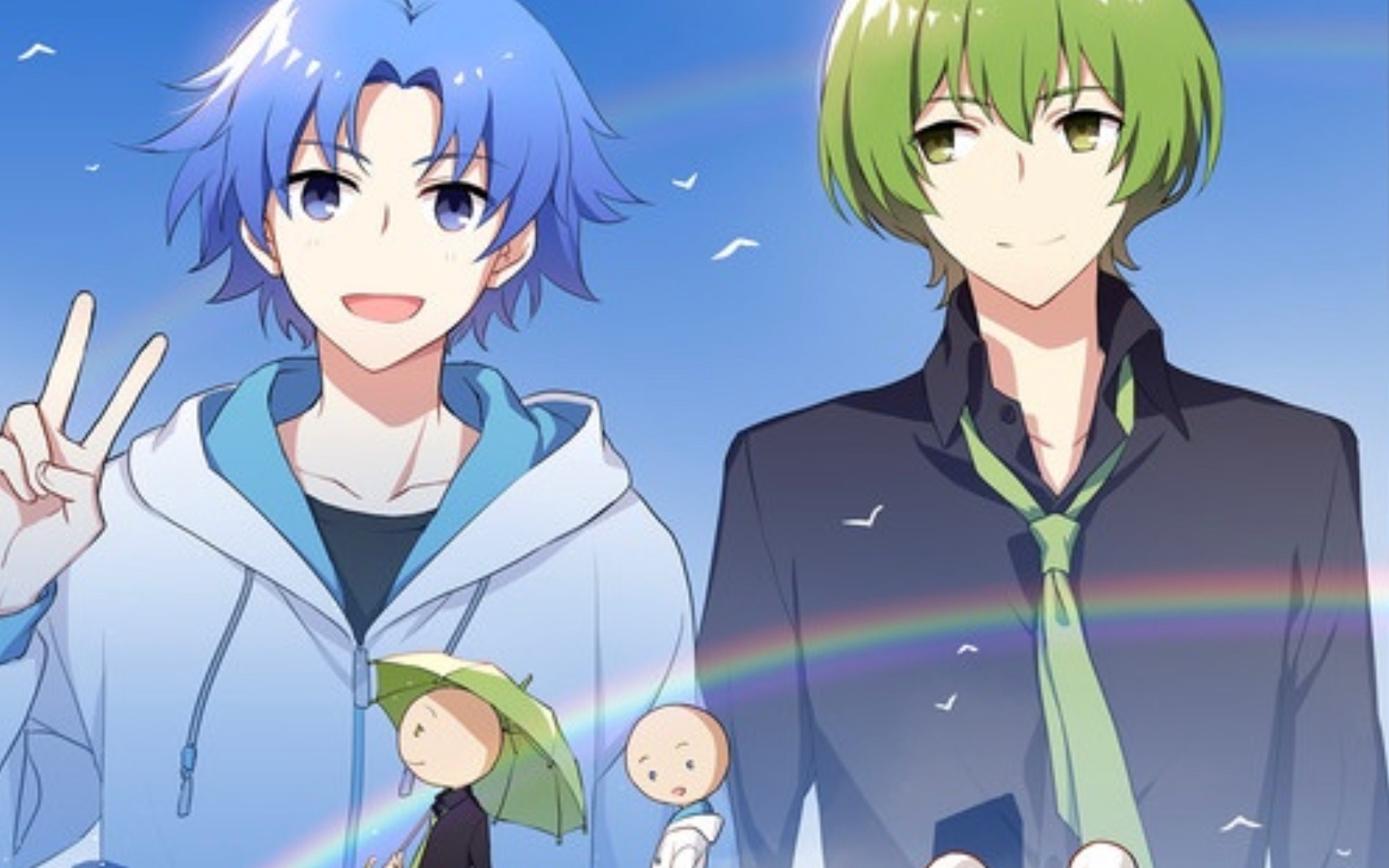 光遇琴谱双手相遇论小绿和小蓝