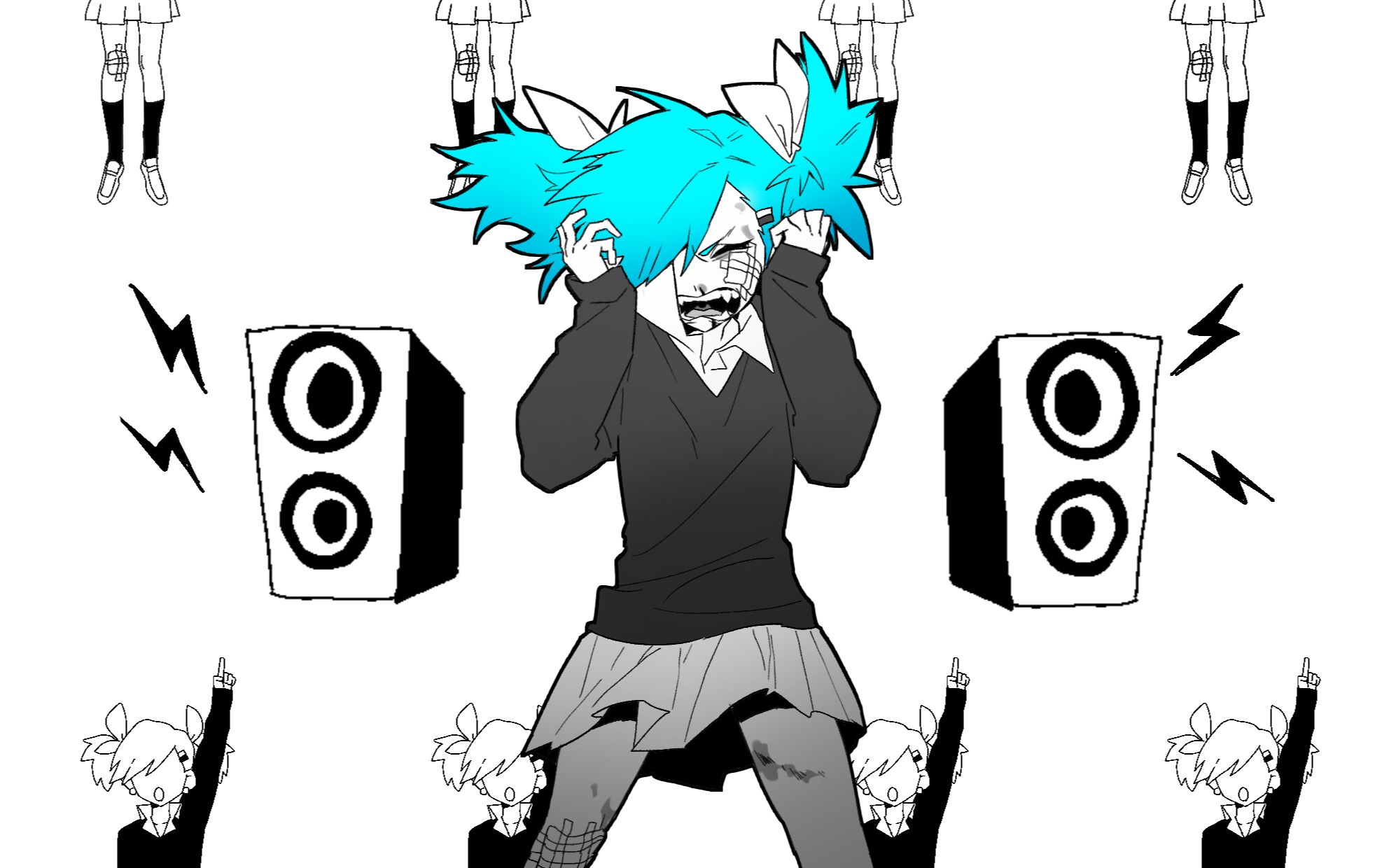 【小南梦-baku-】rolling girl【utau音源配布】