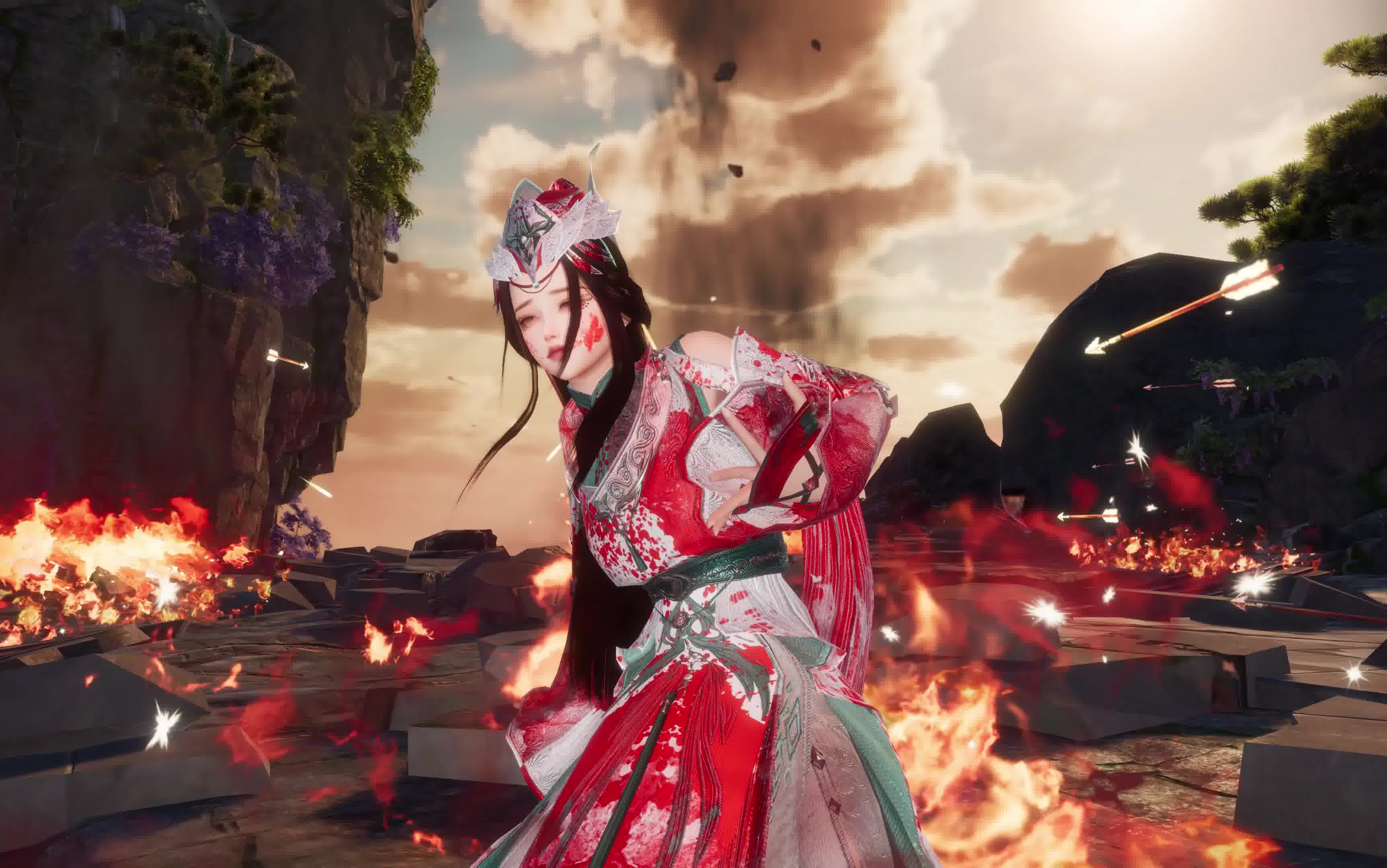 【剑网三文人组cp—花琴】莫问归期无字幕版