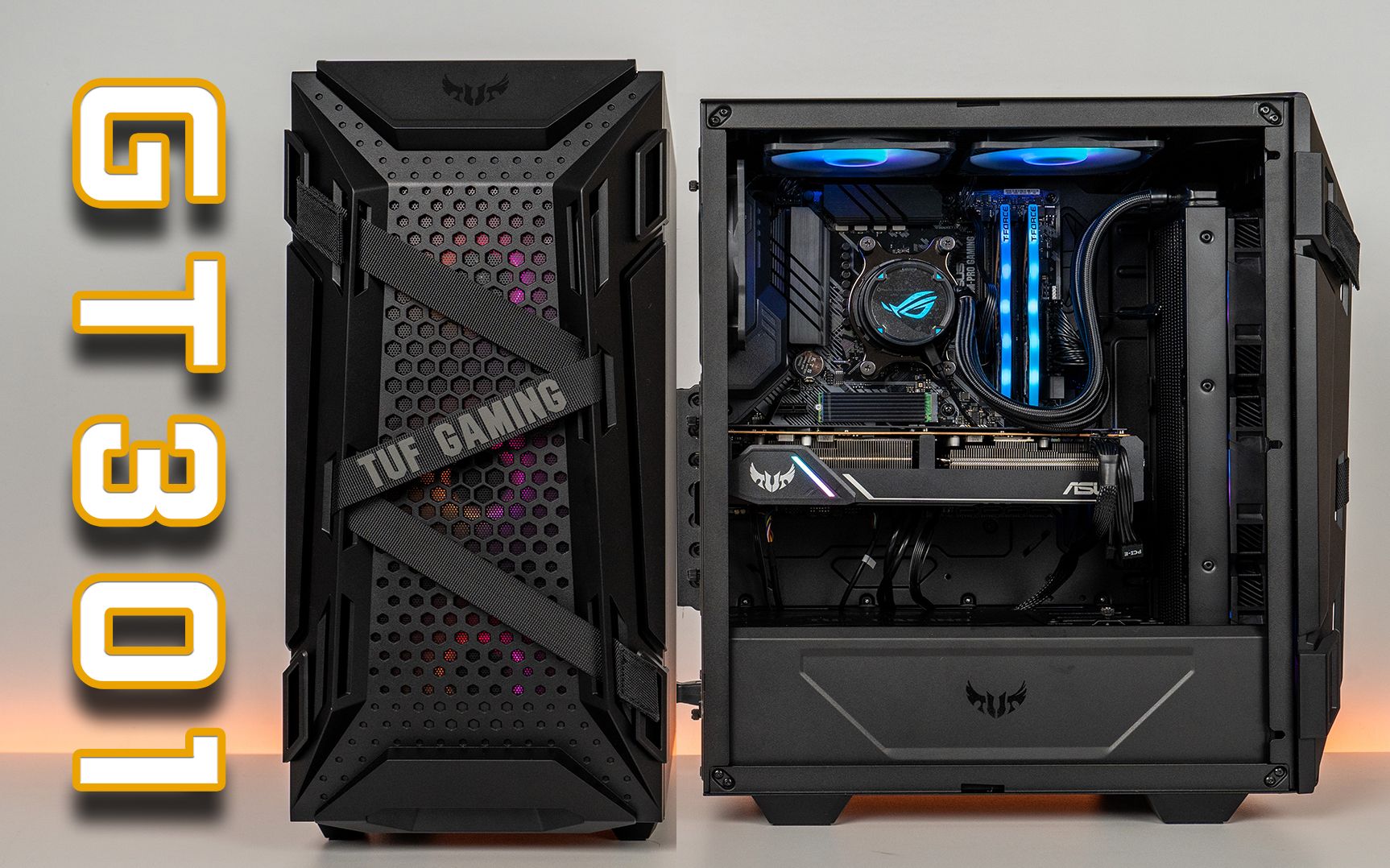 「装机测评」华硕 tuf gt301 火枪手机箱 系列新秀创新依旧-永远在意